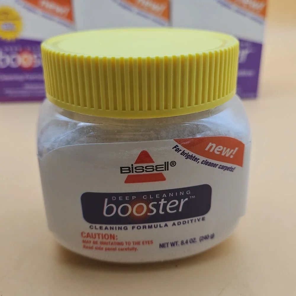 Vintage Bissell Deep Cleaning Booster Formula Addictive Lot Of 5 8.4 Oz 2001 NOS